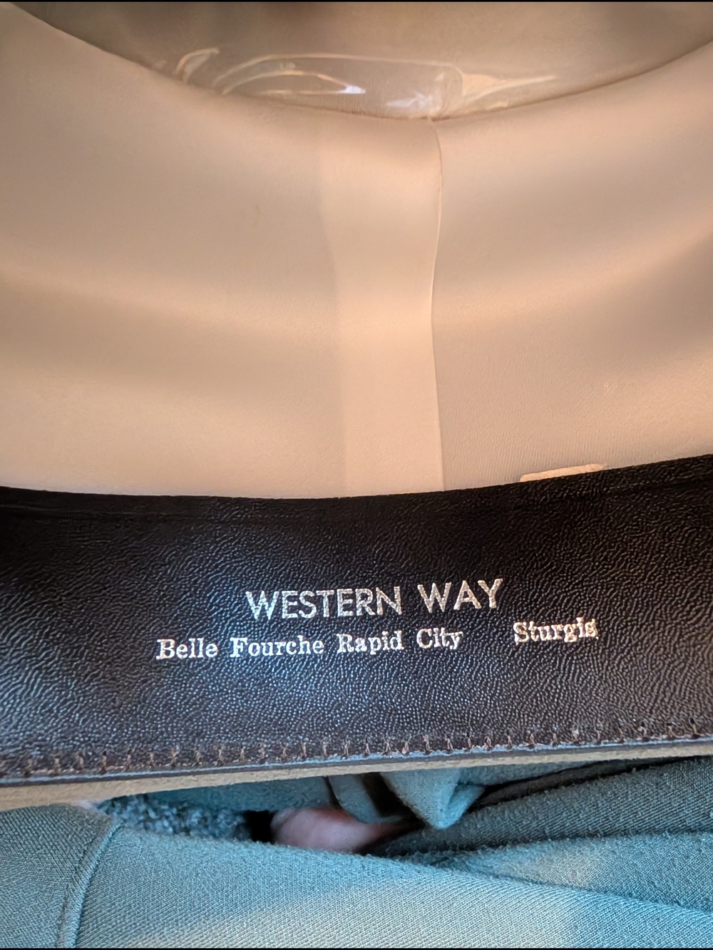 Stetson Taupe Felt Western Cowboy Hat - Picture 7 of 7